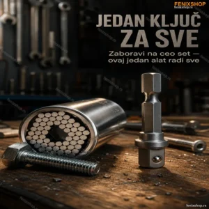 Univerzalni Nasadni Ključ 11–32 mm – Jedan Alat Umesto Celog Seta