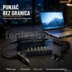Univerzalni punjac za laptop 120 W 2 u 1