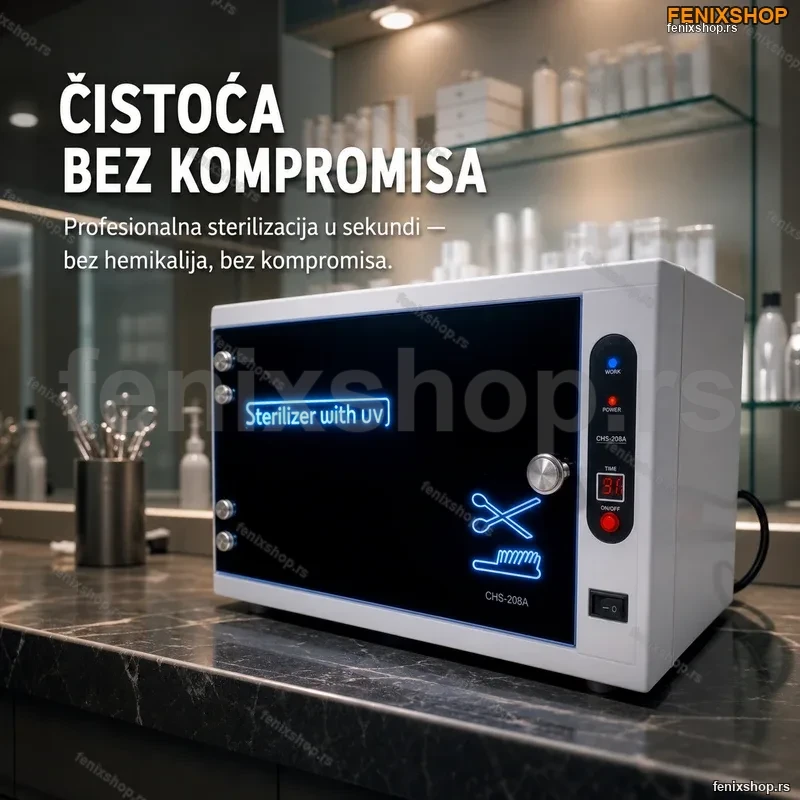 UV Sterilizator za Alat i Pribor CHS-208A – 13W Profesionalni UV Sterilizator za Alat i Pribor CHS-208A – 13W Profesionalni
