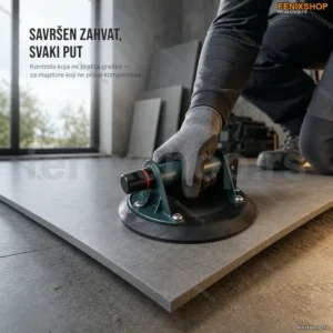 Vakumski Držač za Pločice Power Grip 200mm sa Pumpicom