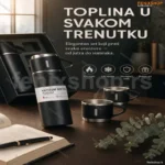 Vakumski termos set boca sa tri šolje