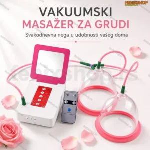 Vakuumski masažer za grudi sa infracrvenim grejanjem