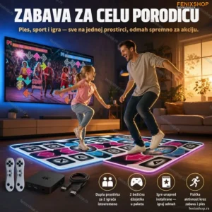 Velika Dupla Prostirka za TV Gaming - Kompletan paket za zabavu!