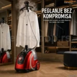 Vertikalna Pegla na Paru 1800W – Profesionalno Peglanje Bez Daske