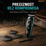 VGR bežični trimer za bradu, kosu i telo V-075