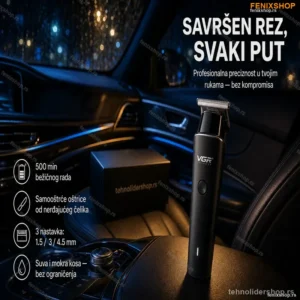 VGR V-933 Mašinica za Šišanje – Bežična, 500 min Autonomije