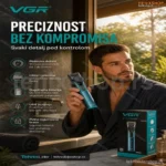 VGR V-973 Vodootporni Trimer – Precizno Šišanje i Lako Čišćenje