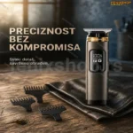 VGR V-985 trimer za bradu i kosu sa LED ekranom