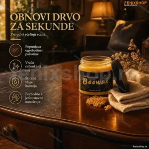 VOSAK ZA POLIRANJE DRVETA 1 + 1 GRATIS