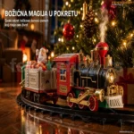 Vozić za jelku – Veliki set sa zvučnim i svetlosnim efektima, obim šina 89cm