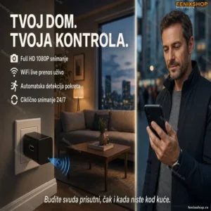 Wifi HD Punjac kamera detekcija pokreta 1080P