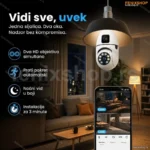 WiFi kamera sijalica 2 u 1