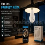WiFi Kamera u Sijalici 360° – IP Nadzorna Kamera Panoramska
