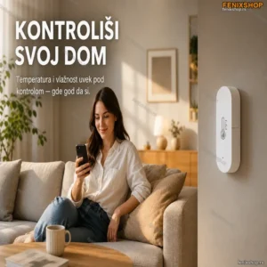 WiFi Pametni Senzor Temperature i Vlažnosti – Daljinski Nadzor u Realnom Vremenu
