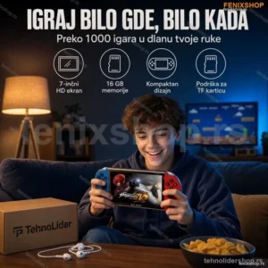 X12 Plus – Prenosiva gejmerska konzola sa 7-inčnim ekranom i 16 GB memorije