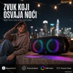 XTREEM4 Small RGB – Prenosivi Bluetooth Zvučnik sa RGB Svetlom