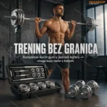 YORK Podesivi Tegovi i Bučice 50kg sa Šipkom – Set za Kućni Trening