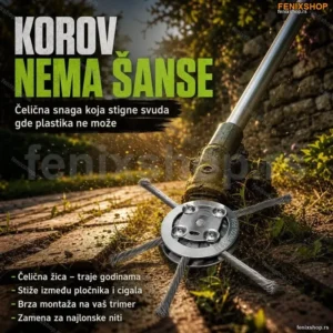 Žičana glava za uništavanje korova