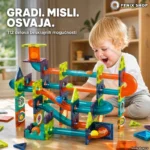 3D magnetne kocke set 112 delova — igračka za decu od 3+