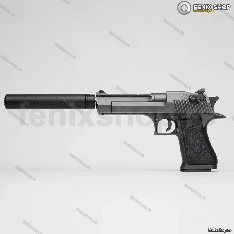 Airsoft pištolj Desert Eagle sa prigušivačem — metalni Airsoft pištolj Desert Eagle sa prigušivačem — metalni