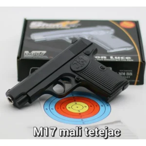 Airsoft pištolj M17 metalne izrade + 500 kuglica gratis