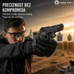 Airsoft pištolj M17 metalne izrade + 500 kuglica