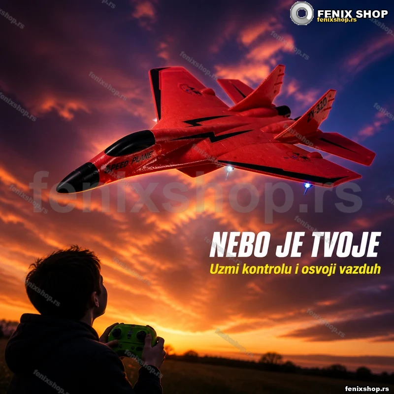 Avion na daljinsko upravljanje ZY-320 – za početnike Avion na daljinsko upravljanje ZY-320 – za početnike