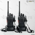 Baofeng BF-888S Toki Voki Komplet — 2 Radio Stanice sa Slušalicama
