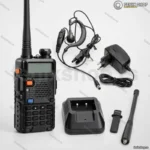 Baofeng UV-5R Toki Voki Radio Stanica – Komplet sa Punjačem i Slušalicama