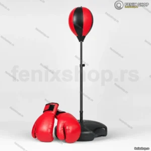 Boks Set za Decu – Podesiva Visina, PU Materijal, od 6 Godina