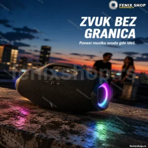 BoomBox 4 Mini prenosivi zvučnik 15W RGB osvetljenje