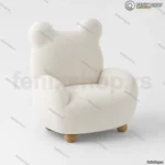 Dečija fotelja Mali Beli Medved