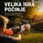 Dečji mitraljez na mekane metkiće — veliki blaster 63 cm