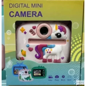 Digitalna kamera poni — dečji fotoaparat s jednorog dizajnom - prednja strana