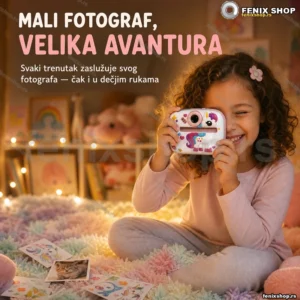 Digitalna kamera poni — dečji fotoaparat s jednorog dizajnom
