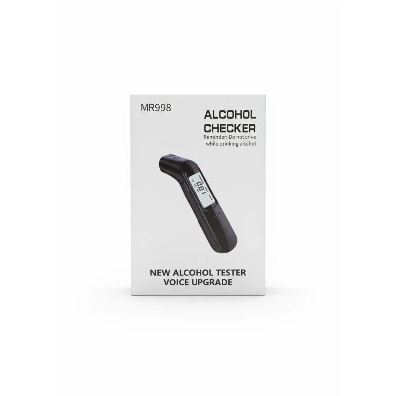Digitalni alkotester MR998 sa glasovnim upozorenjem alkotester MR998 - prednja strana