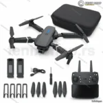 Dron E88 Pro sa 4K kamerom i daljinskim upravljanjem — set sa torbicom
