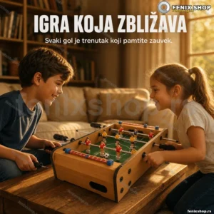 Drveni stoni fudbal za kuću i igraonicu — 18 igrača