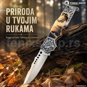 Džepni nož Animal sa dekorativnim motivom životinje