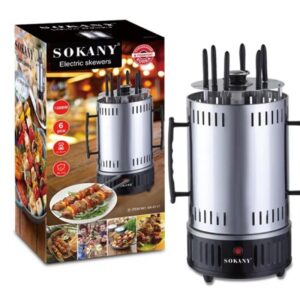 Električni ražanj SOKANY SK-6111 sa 6 ražnjića, 1000 W