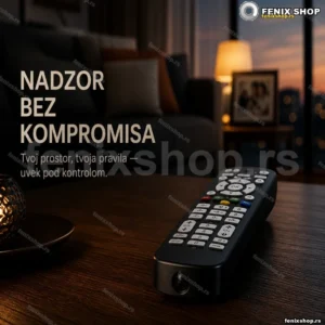 Full HD kamera u daljinskom upravljaču — microSD do 128 GB