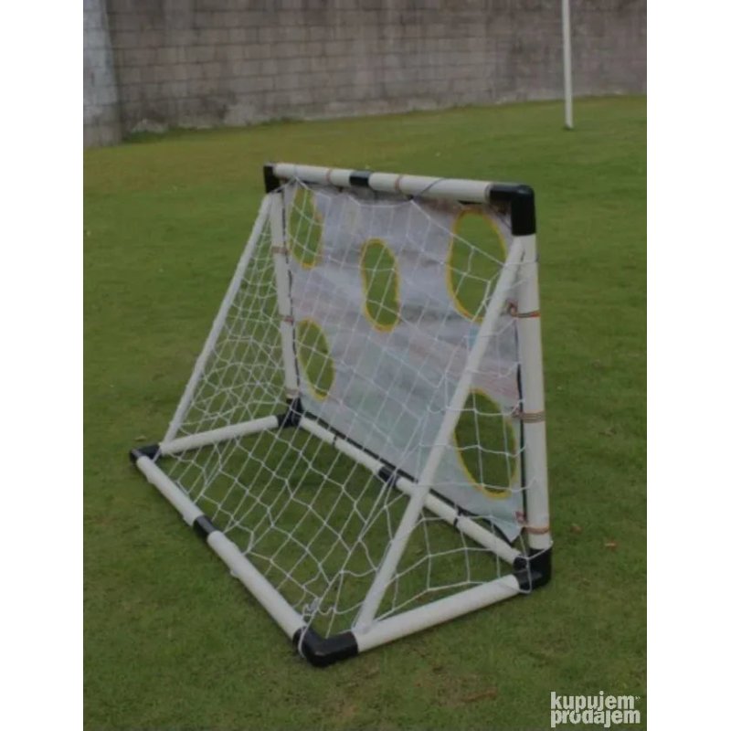 Gol za fudbal sa rupama za precizno šutiranje fudbalski gol sa rupama - detalji