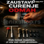 Igla sa gumenim prstenom — komplet za zaustavljanje curenja na cevima