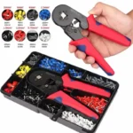 Klešta HSC8 6-4A — set za krimpovanje kablova sa izolovanim konektorima