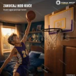 Košarkaški koš za vrata — mini set za igru