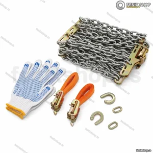 Lanci za Sneg za Automobile – Čelični Set za Gume 165–215 mm