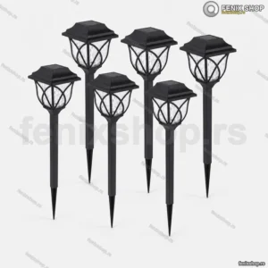 LED Solarna Baštenska Svetla IP44 – Set od 6 Komada | Leural