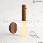 Magnetna punjiva LED lampa sa senzorom pokreta – USB punjenje, 3000K topla svetlost