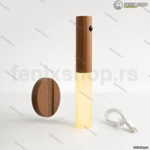 Magnetna punjiva LED lampa sa senzorom pokreta – USB punjenje, 3000K topla svetlost