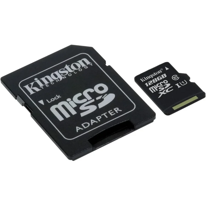MicroSD memorijska kartica 128 GB klase 10 sa SD adapterom microSD 128 GB - detalji